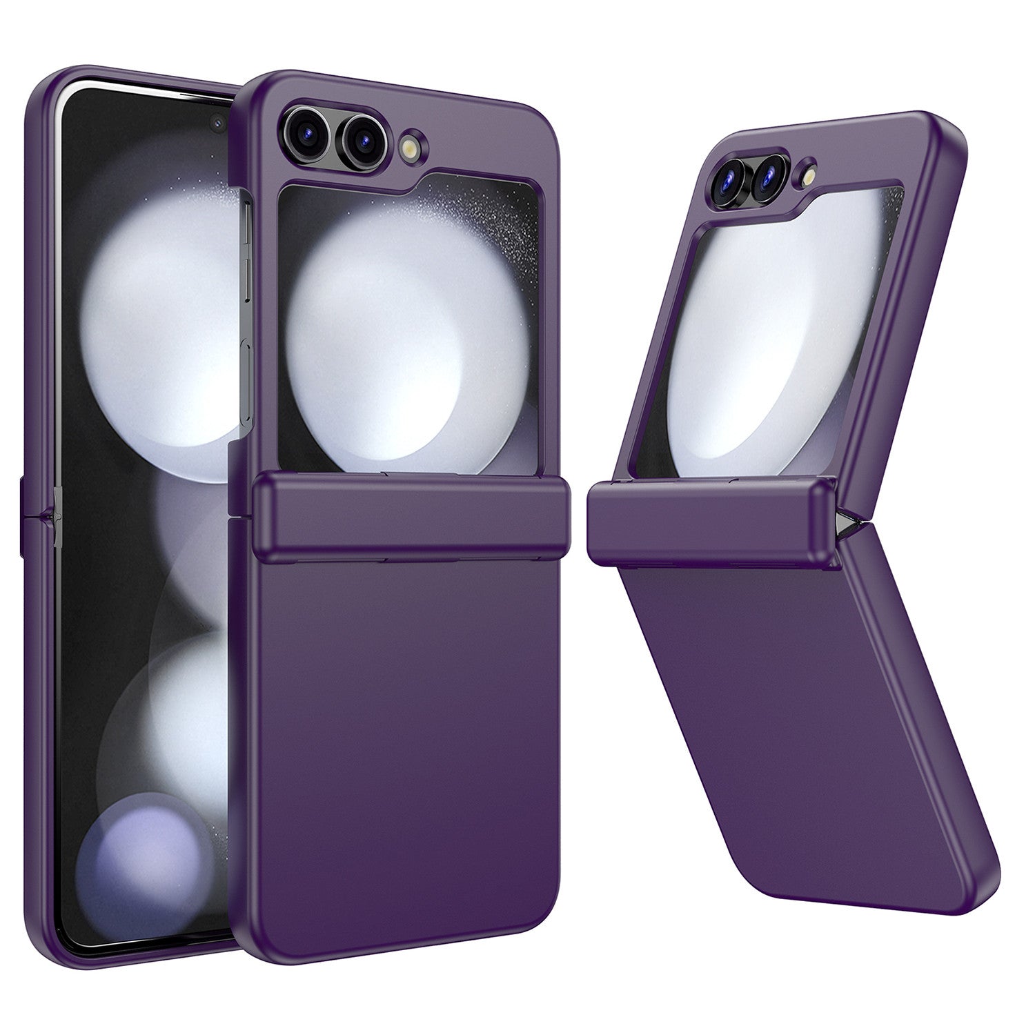 Hard PC Folding Phone Case for Samsung Galaxy Z Flip5 5G Hinge Protection Phone Cover Hard PC Folding Phone Case for Samsung Galaxy Z Flip5 5G Hinge Protection Phone Cover